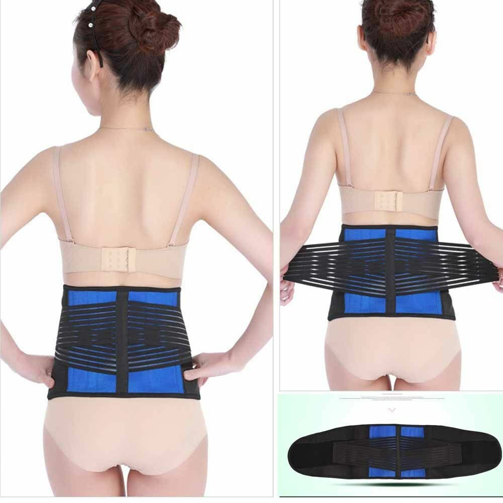 Waist Pain Relief Belt Neoprene Lumbar Spine Support Bone Care Trimmer Unisex