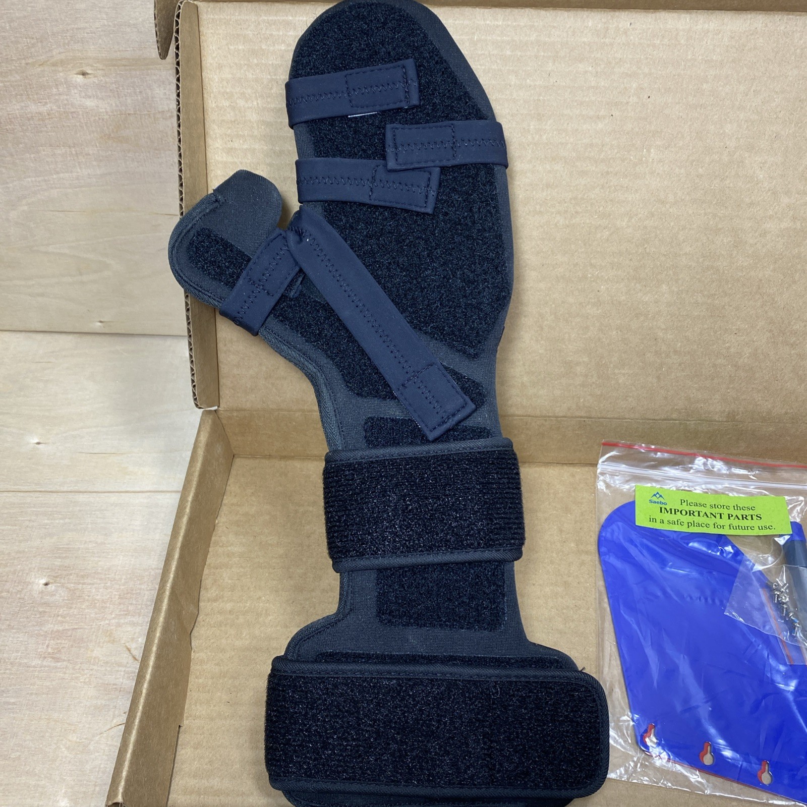 Saebo Stretch Dynamic Resting Hand Splint Stabilizer LARGE LEFT