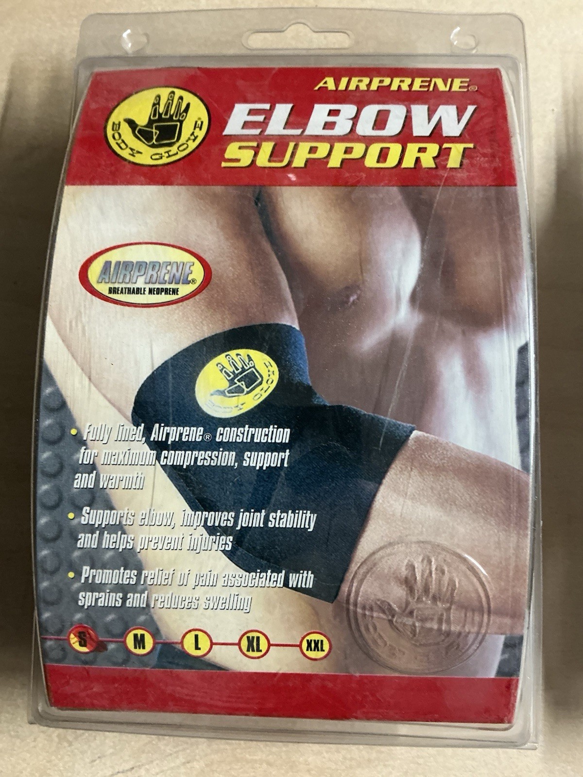NEW Body Glove Small Airprene Elbow Supports (2) w/FREE Shipping!
