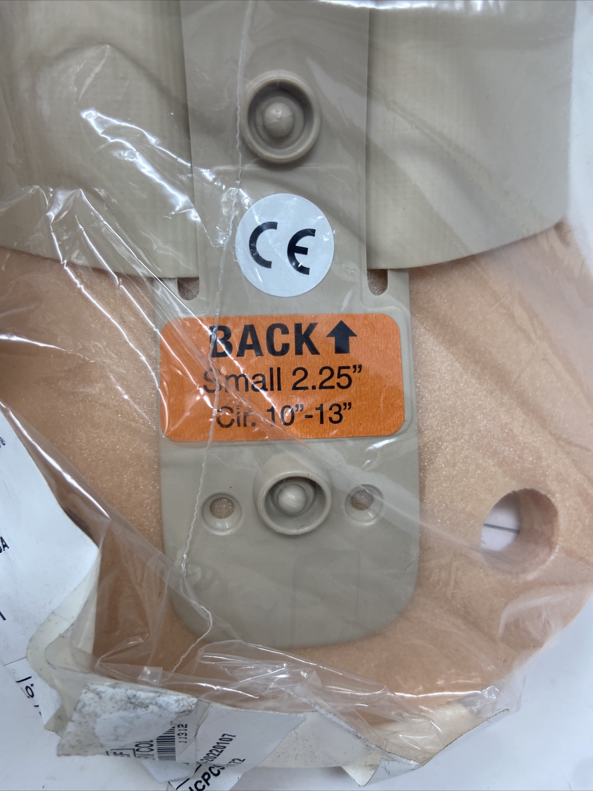 Breg Cervical Collar Neck Brace Open Trachea 11312 S Small 2.25” New