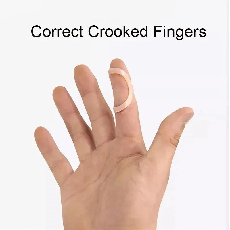 5PCS Oval Finger Splints Trigger Finger Kit for Size 2,3,4,5,6,7,8,9,10,11,12 US