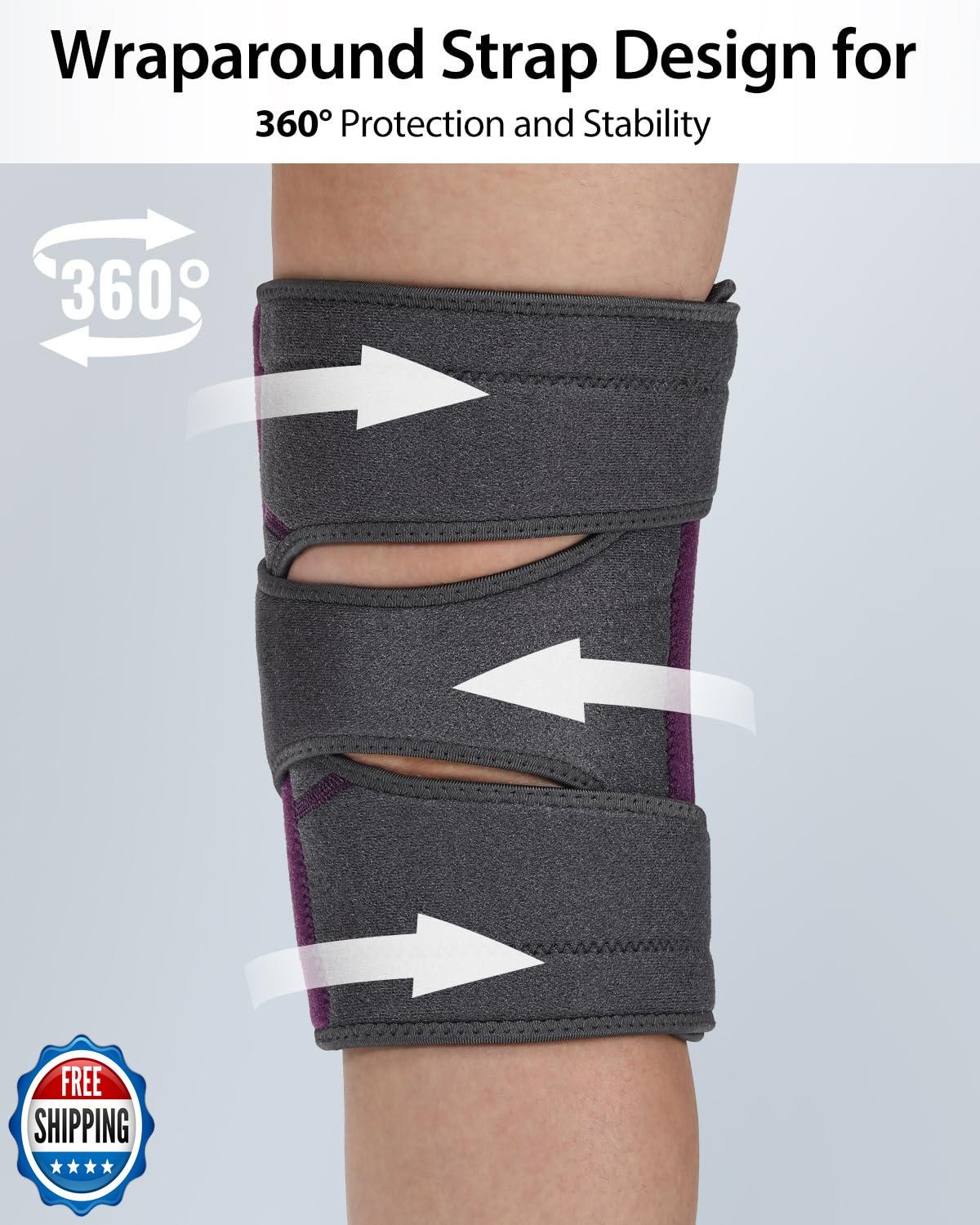ABYON Knee Brace for Women and Men Meniscus Tear, ACL, Arthritis, Knee Suppor