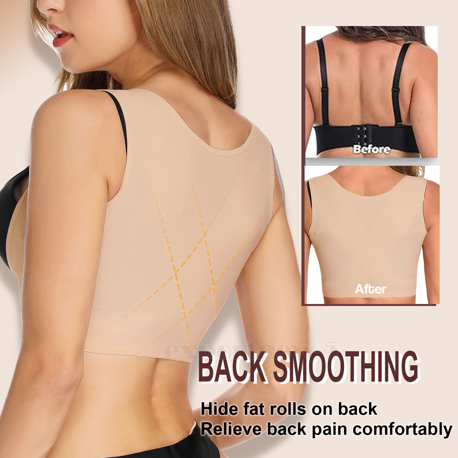 Posture Corrector Adjustable Back Brace Shoulder Support Vest