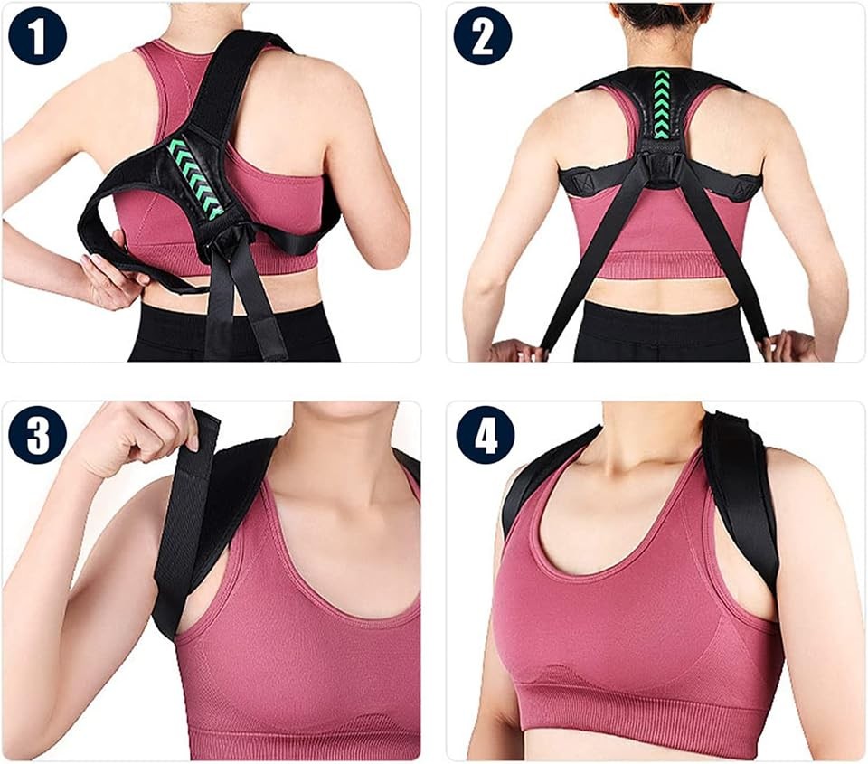 THE PERFECT PART Posture Corrector – for Small, Green