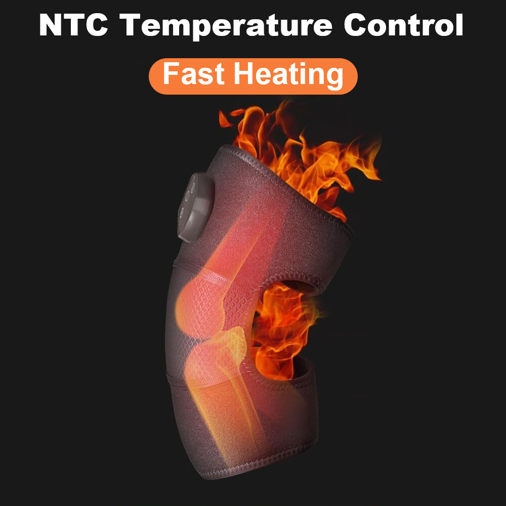 Electric Heated Joint Shoulder Wrap Brace Support Vibration Heating Massage Pad