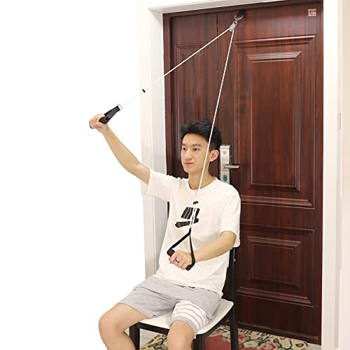 Shoulder Pulley System for Physical Therapy and Rotator Cuff Recovery