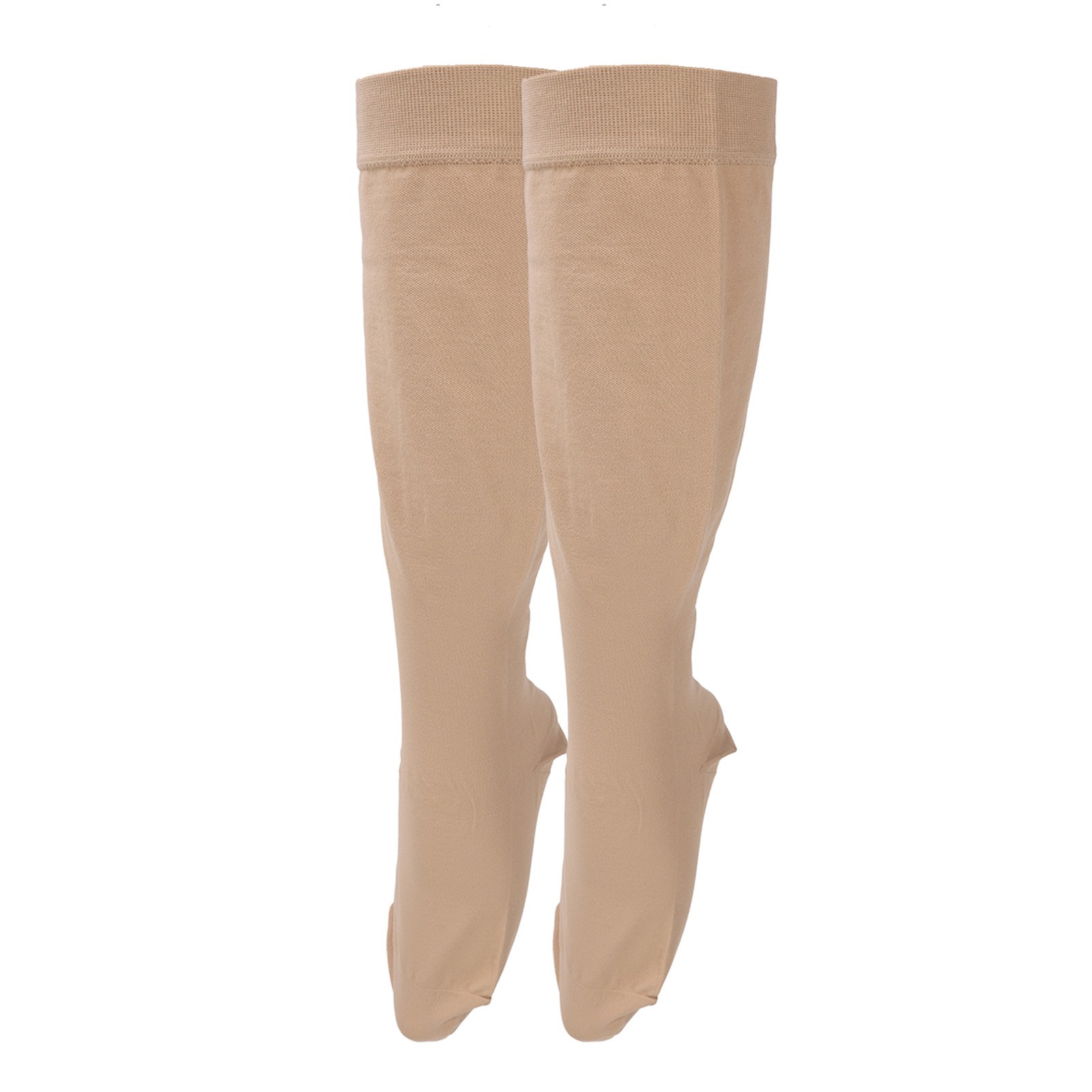 5 Pair Knee High Compression Socks For Varicose Vein Support Easy To Use