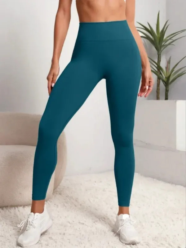 Women Gym Seamless Leggings Yoga Sports Pant Stretchy High Waist Fitness Sports