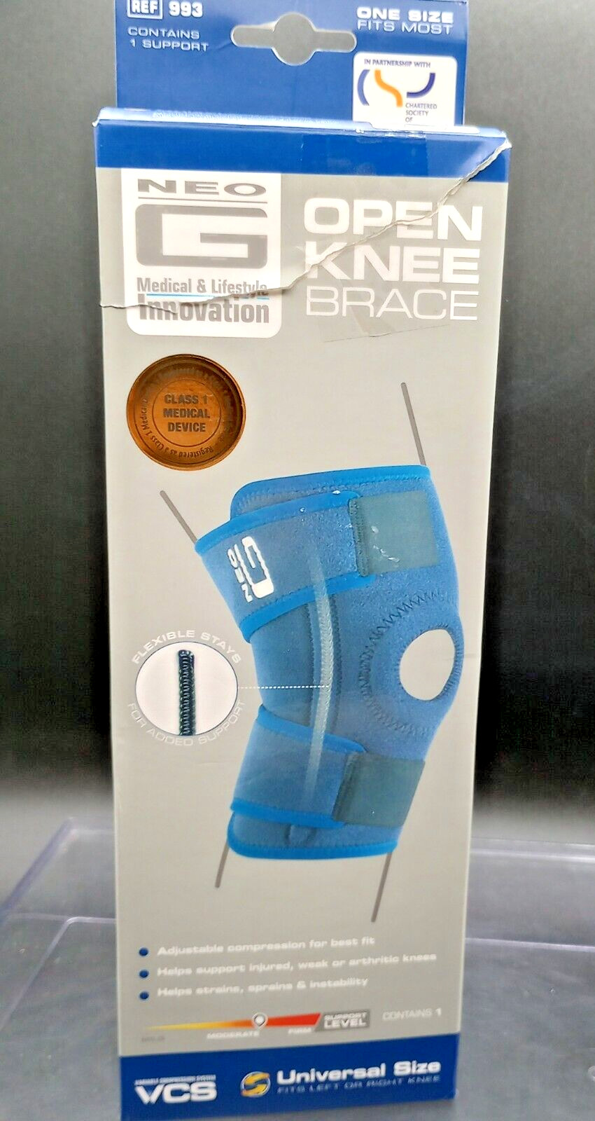 Neo-G Open Knee Brace – Knee Support for Patella Injuries -Joint Pain – Miniscus