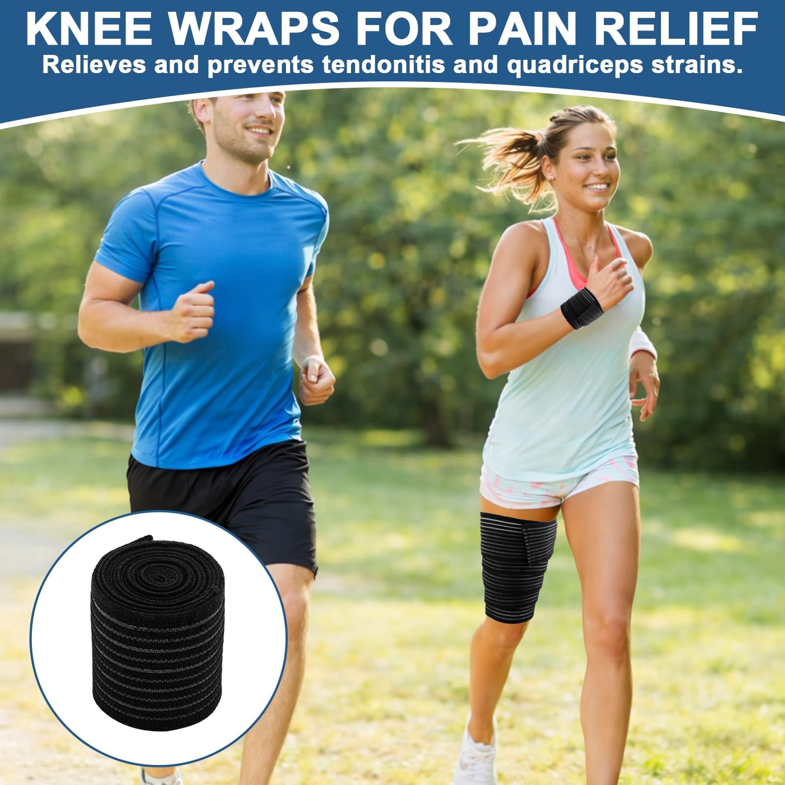 4 Pcs Calf Compression Sleeve, Adjustable Compression Wraps for Legs, Brace &…