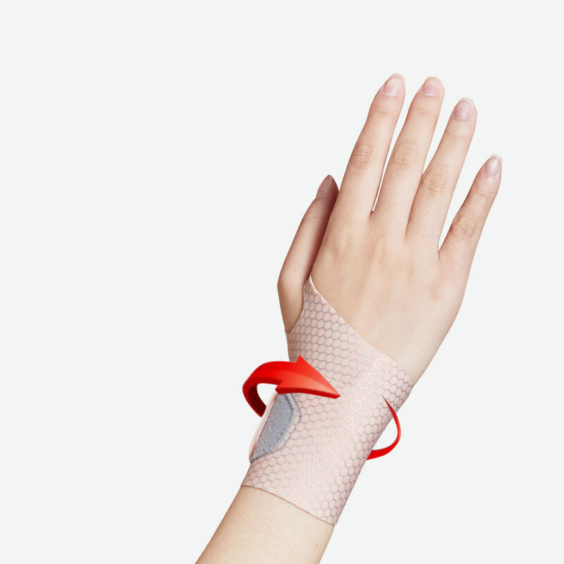 1x Wrist Brace Adjustable Support Straps for Tendonitis Carpal Wrist Pain Relief