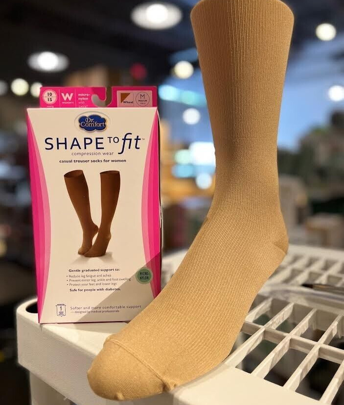 Dr. Comfort Micro Nylon Casual Trouser Socks 10-15 mmHg – VARIATION SALE – SIZES