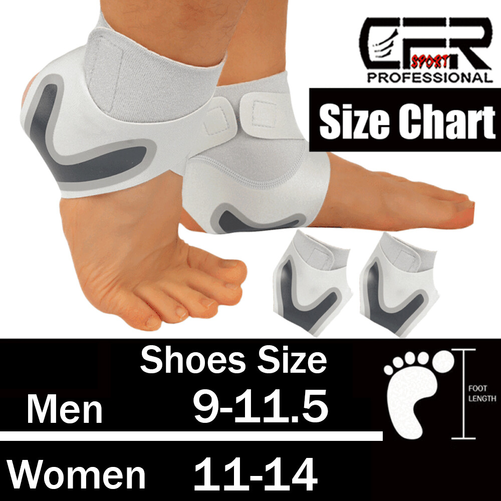 Compression Ankle Arch Support Brace Planter Fasciitis Pain Relief Foot Wrap CFR