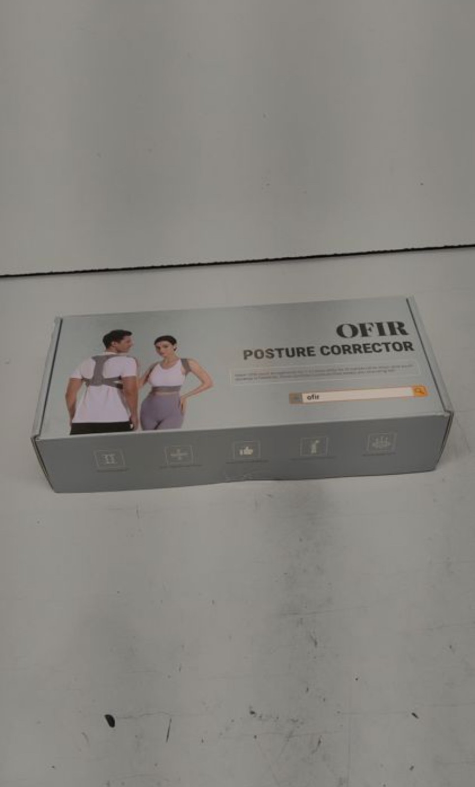 OFIR Upper Back Brace Posture Corrector For Men & Women, Size Large