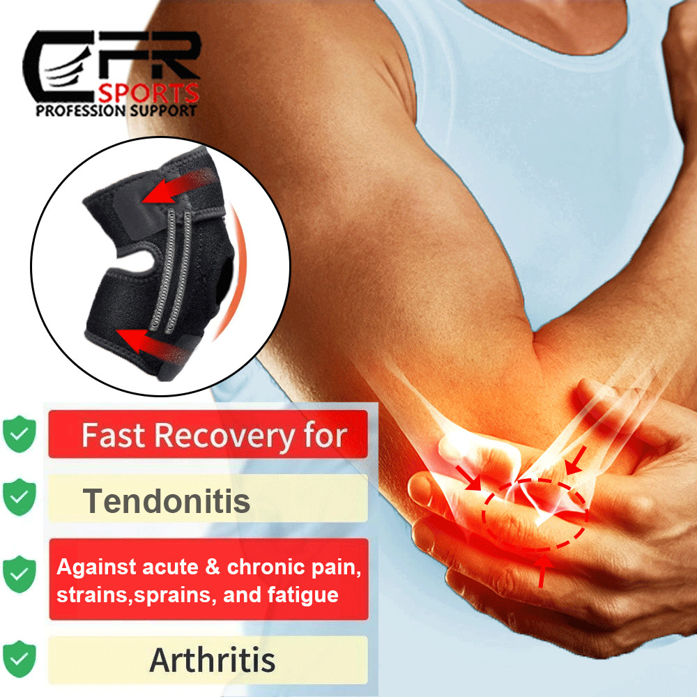 Tennis Elbow Brace Support Sleeve Arthritis Tendonitis Arm Joint Pain Band Wraps