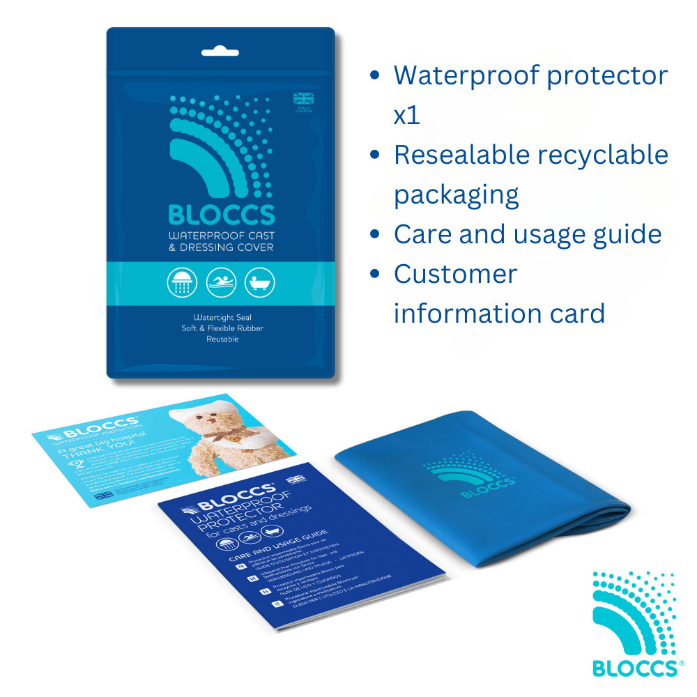 Bloccs Waterproof PICC Line & Elbow Cover, Adult