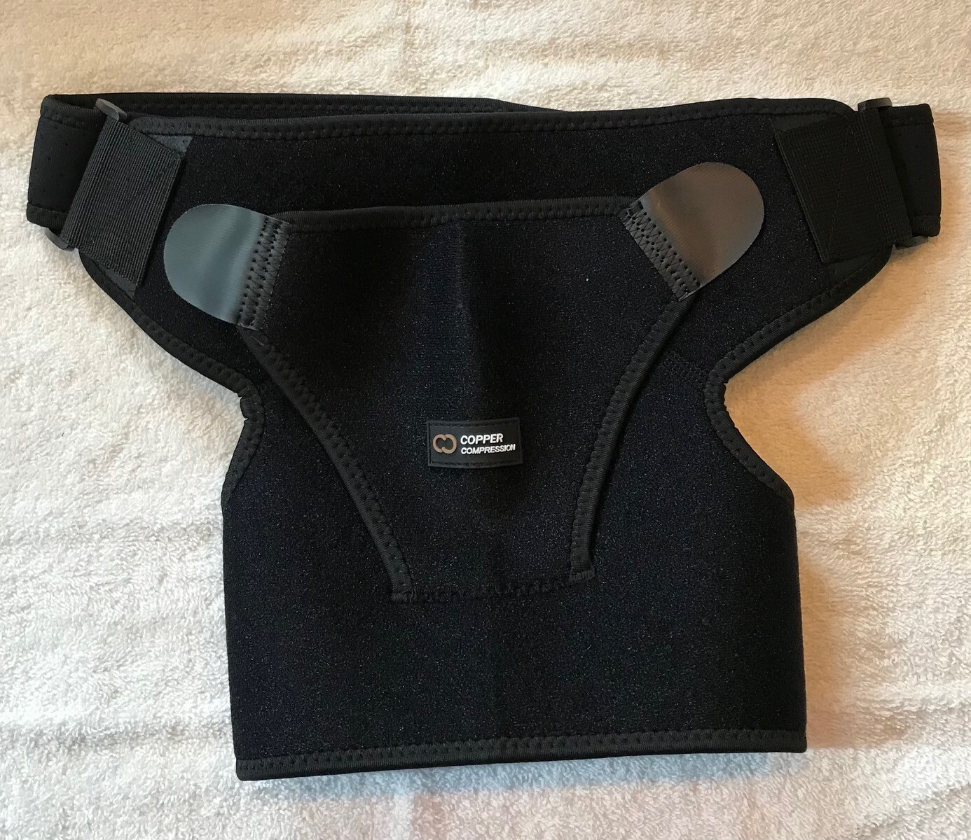 Copper Compression Recovery Shoulder Brace OS NEW