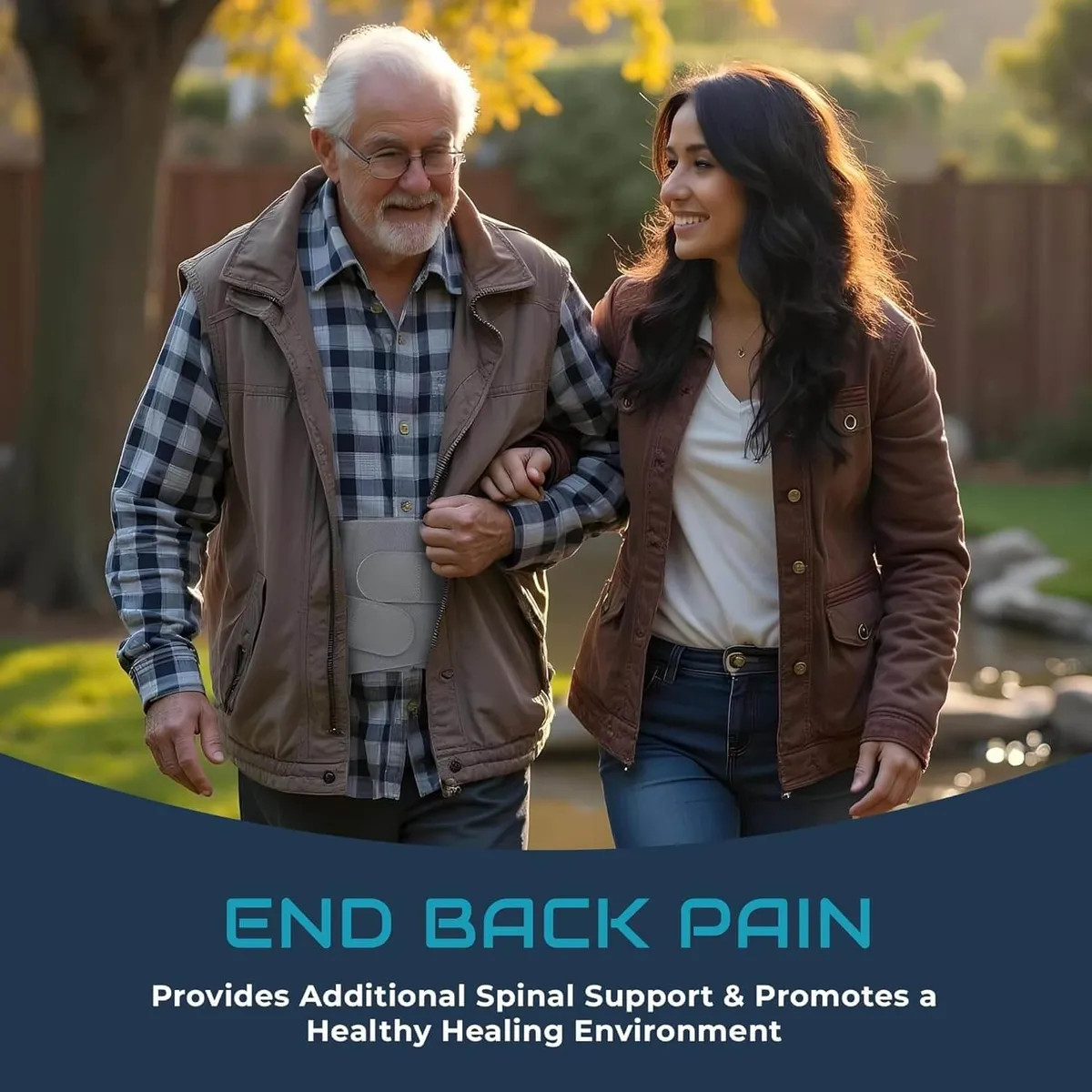 Back Brace for Lower Back Pain Relief from Sciatica, Herniated Disc, Scoliosis..