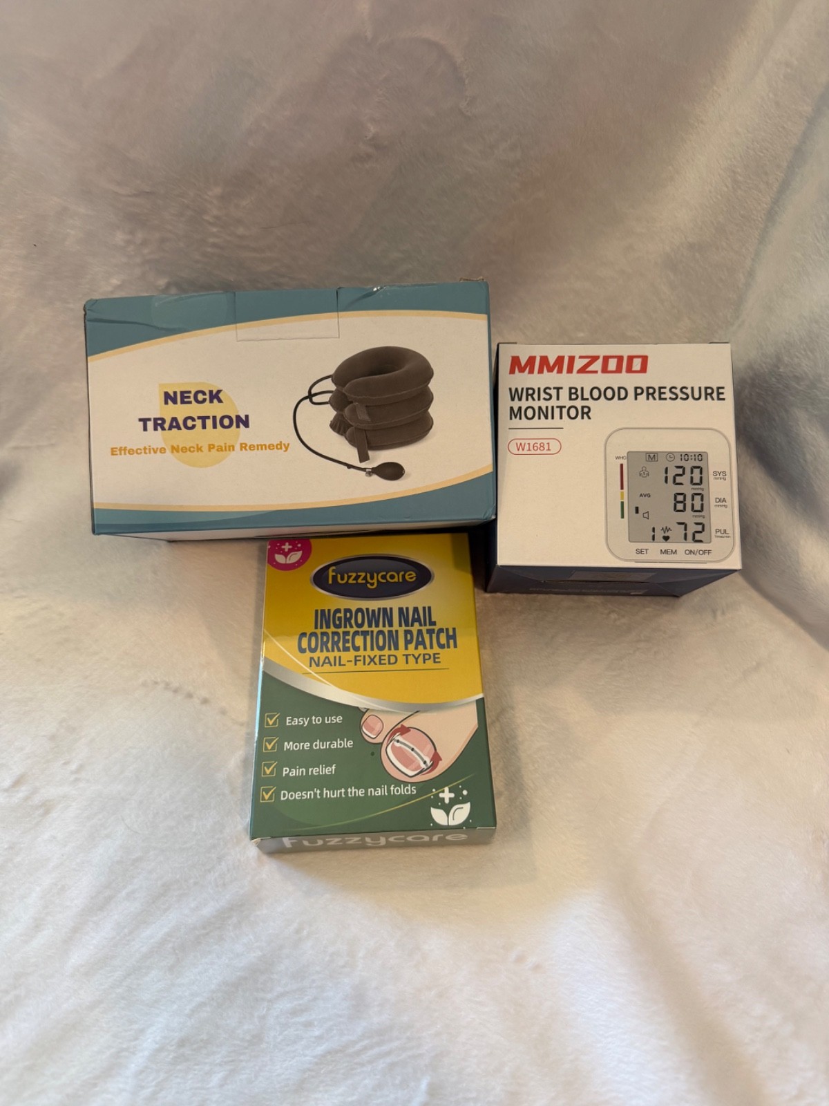 Brand new home wellness bundle. All items are unused and in original packaging.