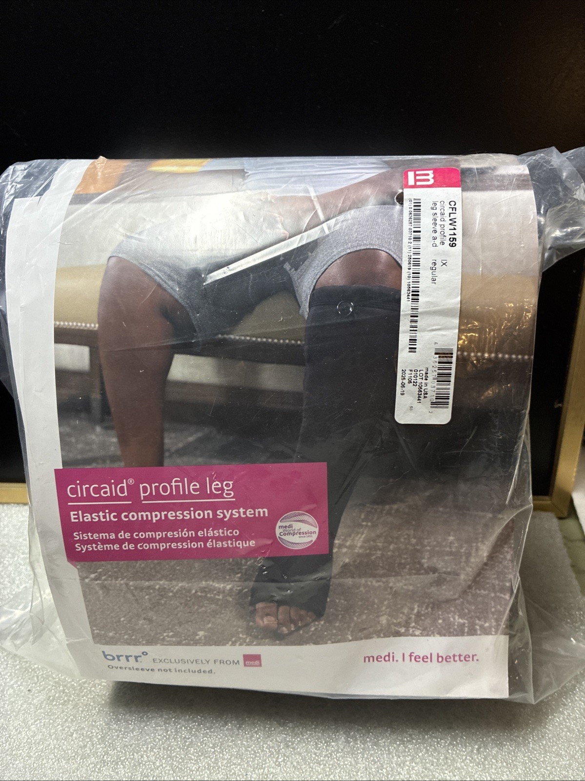 Circus Profile Leg Elastic Compression System Size 1X:see Chart