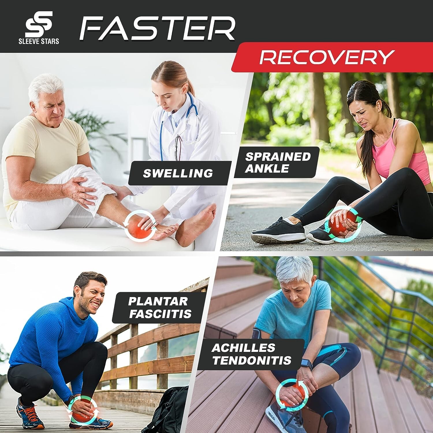 High-Quality Premium Multi-Purpose Ankle Brace – Plantar Fasciitis Relief