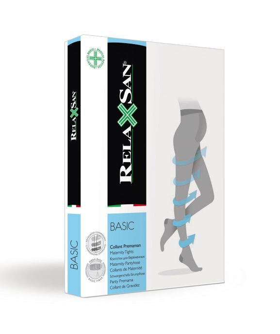 RelaxSan compression stockings 140 denier adjustable maternity tights 18-22 mmHg