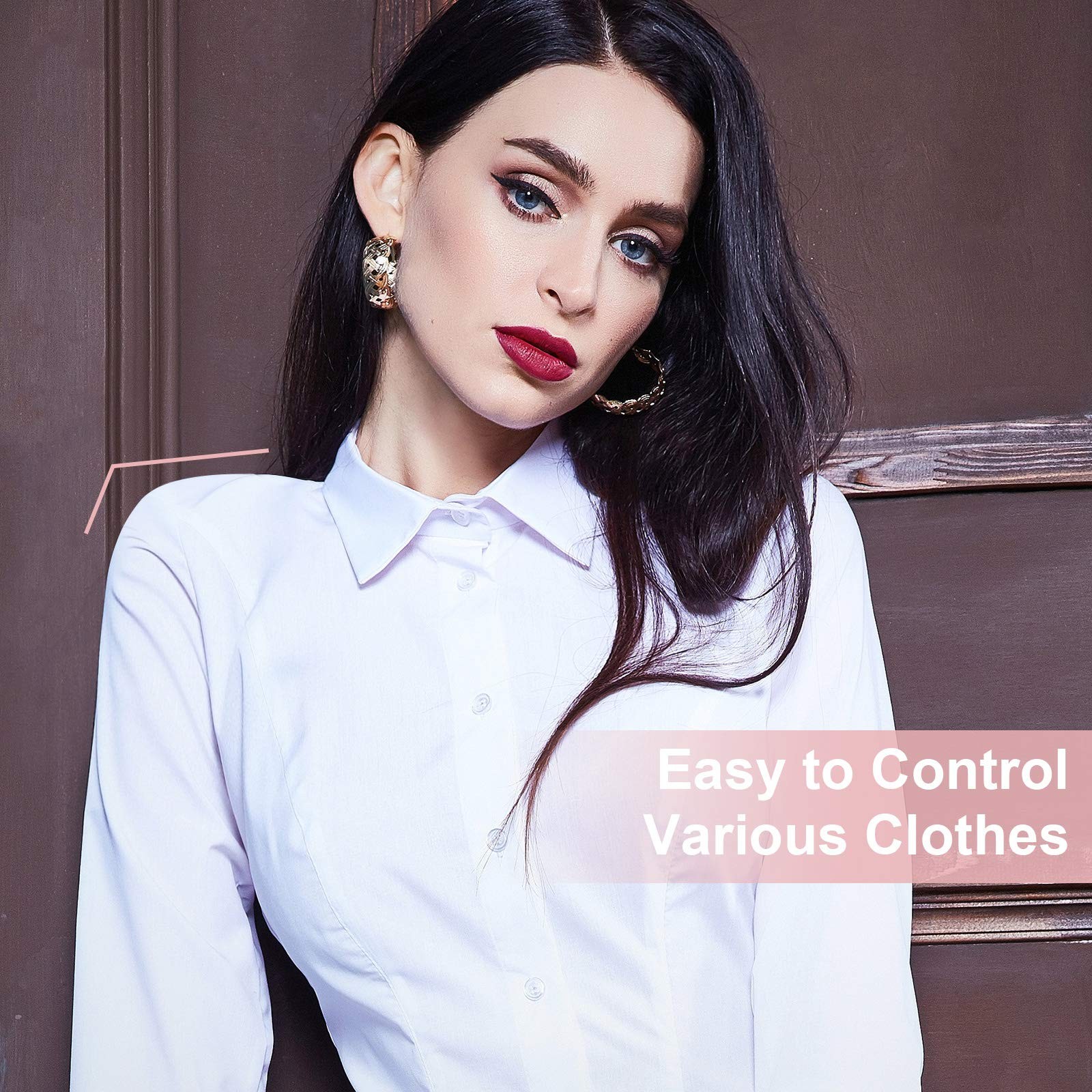4 Pairs Women Shoulder Pads Push Up Soft Adhesive Silicone Anti Slip Enhancer