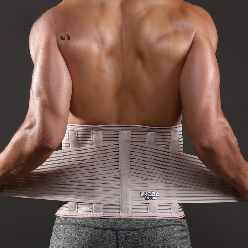Orthopedic Corset Back Support Belt Men Back Brace Belt Fajas Lumbares Ortopedic