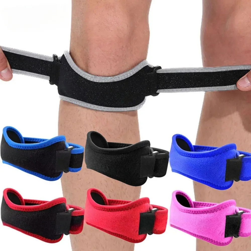 1PCS Adjustable Knee Patellar Tendon Support Strap Band Knee Support Brace Pads