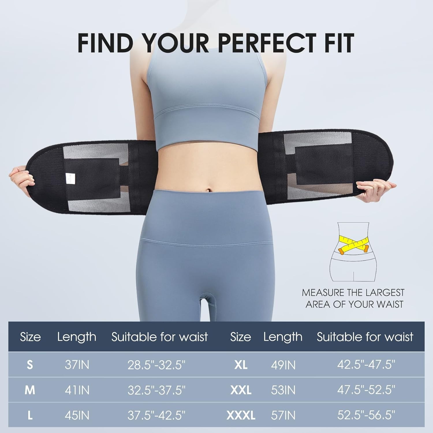 Umbilical Hernia Belt for Men Women – Abdominal Support Binder with Compression