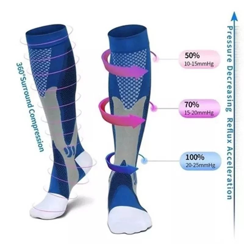 Running Compression Socks – Varicose Veins Stockings Cycling Football Men Sock
