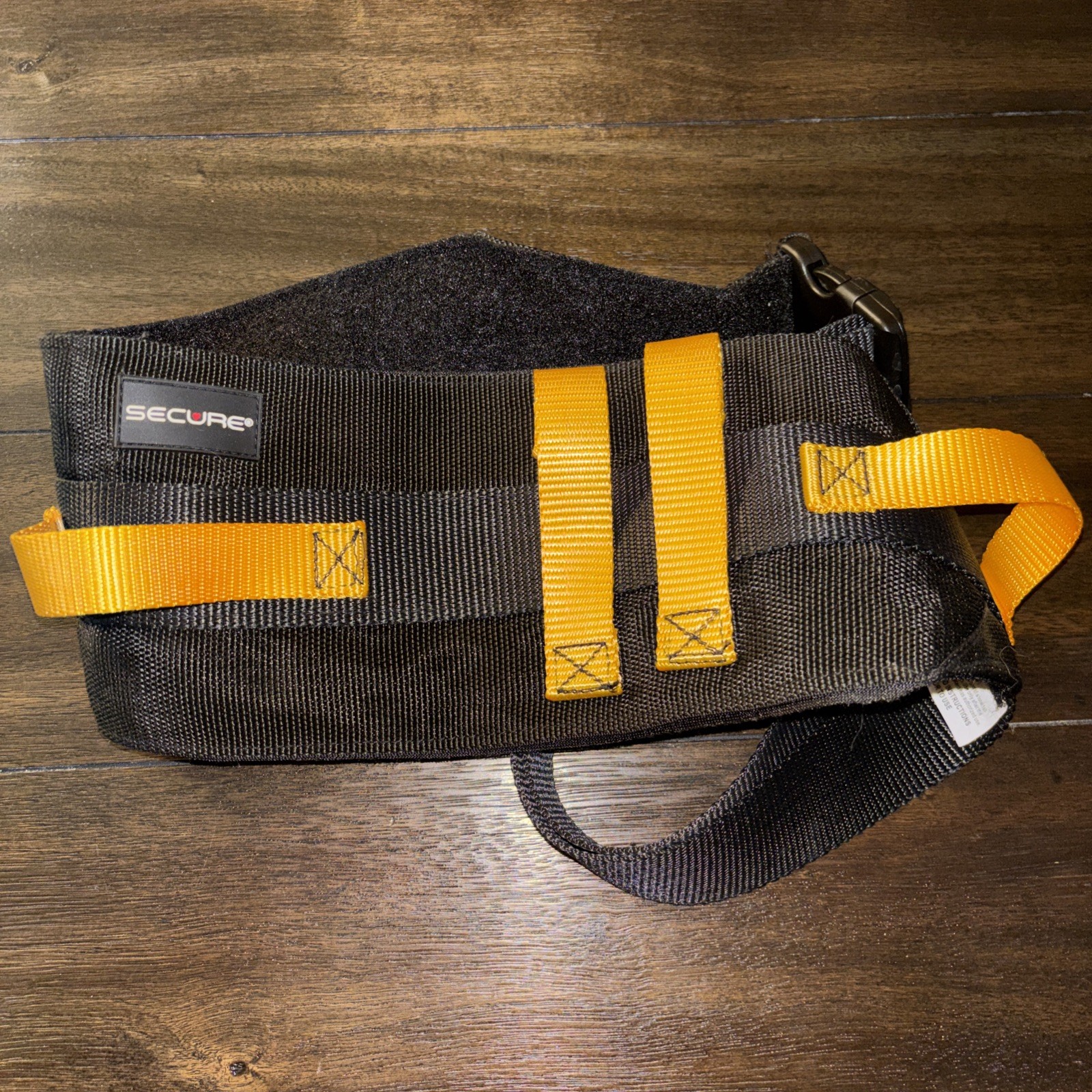 – Secure Gait Belt with Handles and quick release. 7 Handles. 62Y.