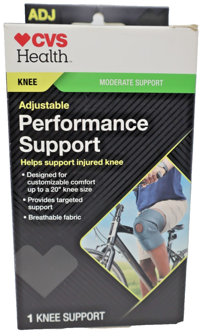 CVS Health Adjustable Performance Support Moderate Knee Support Brace
