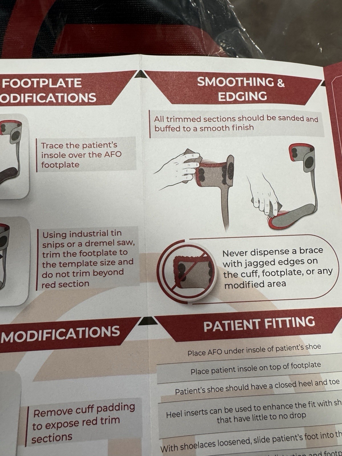 Thrive Orthopedics F5 AFO Rehabilitator Lightweight Carbon Fiber S LT Small LT