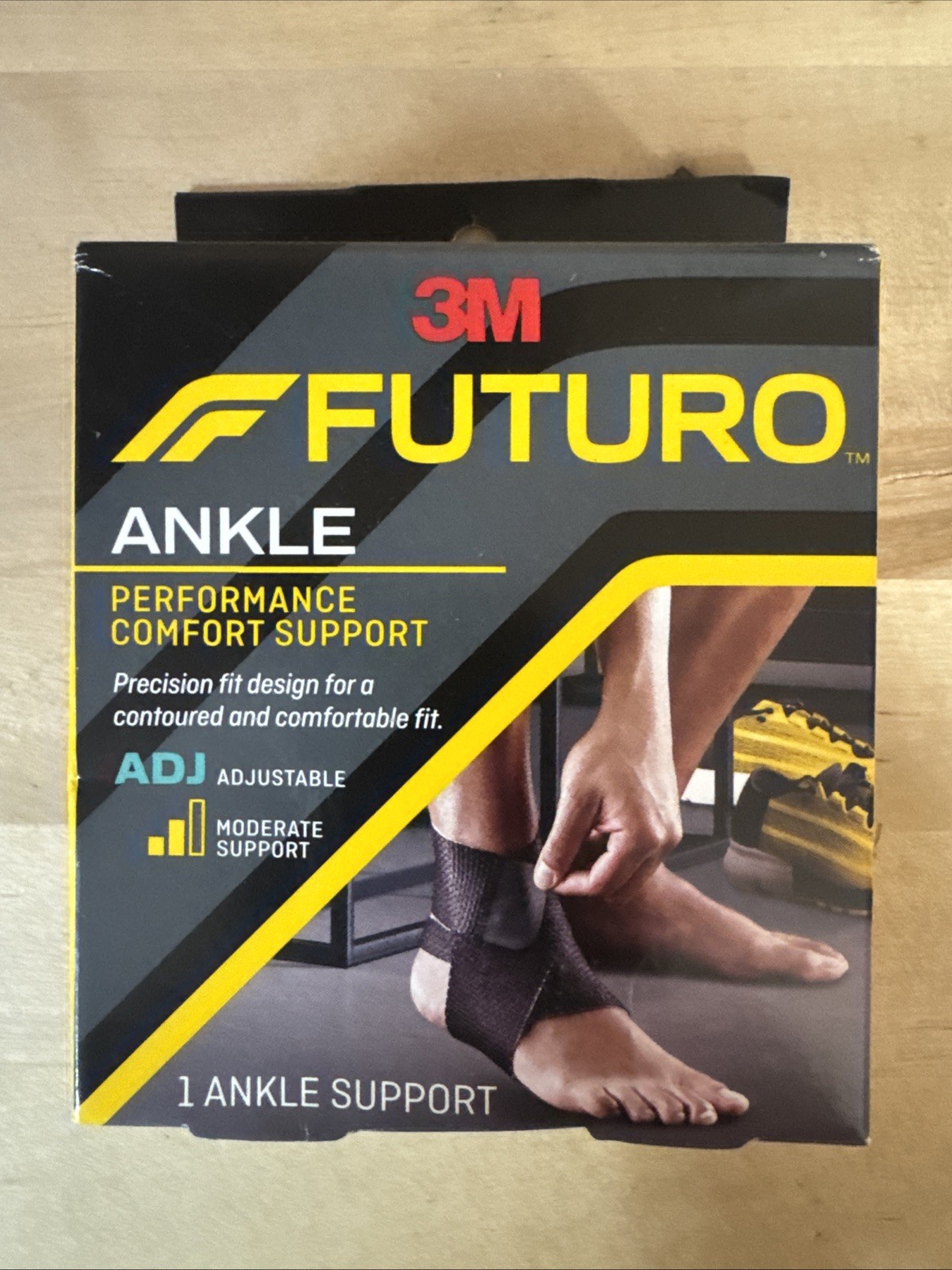 3M Futuro ANKLE Performance Comfort Support, Adjustable w/Mod. Support 01037 NEW