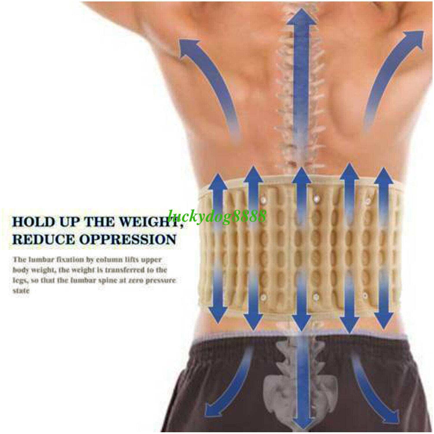 Latest Dr.ho’s Decompression Belt Back Brace Lumbar Support & Extender Belt USA