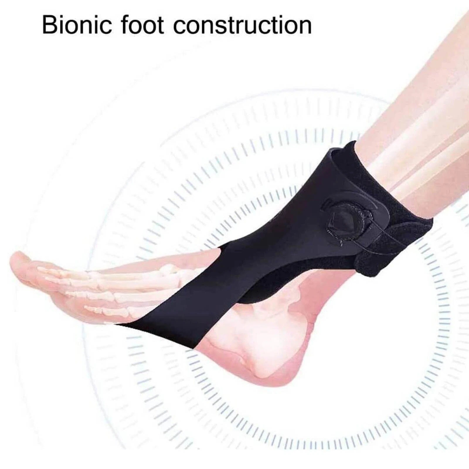 Adjustable Foot Drop Orthosis AFO Ankle Brace Orthosis Splint Improved Gait