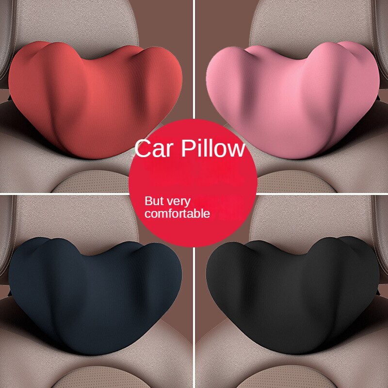 Sport U Car Head Pillow Memory Foam Auto Neck Rest Cover Seat Lumbar Cushion