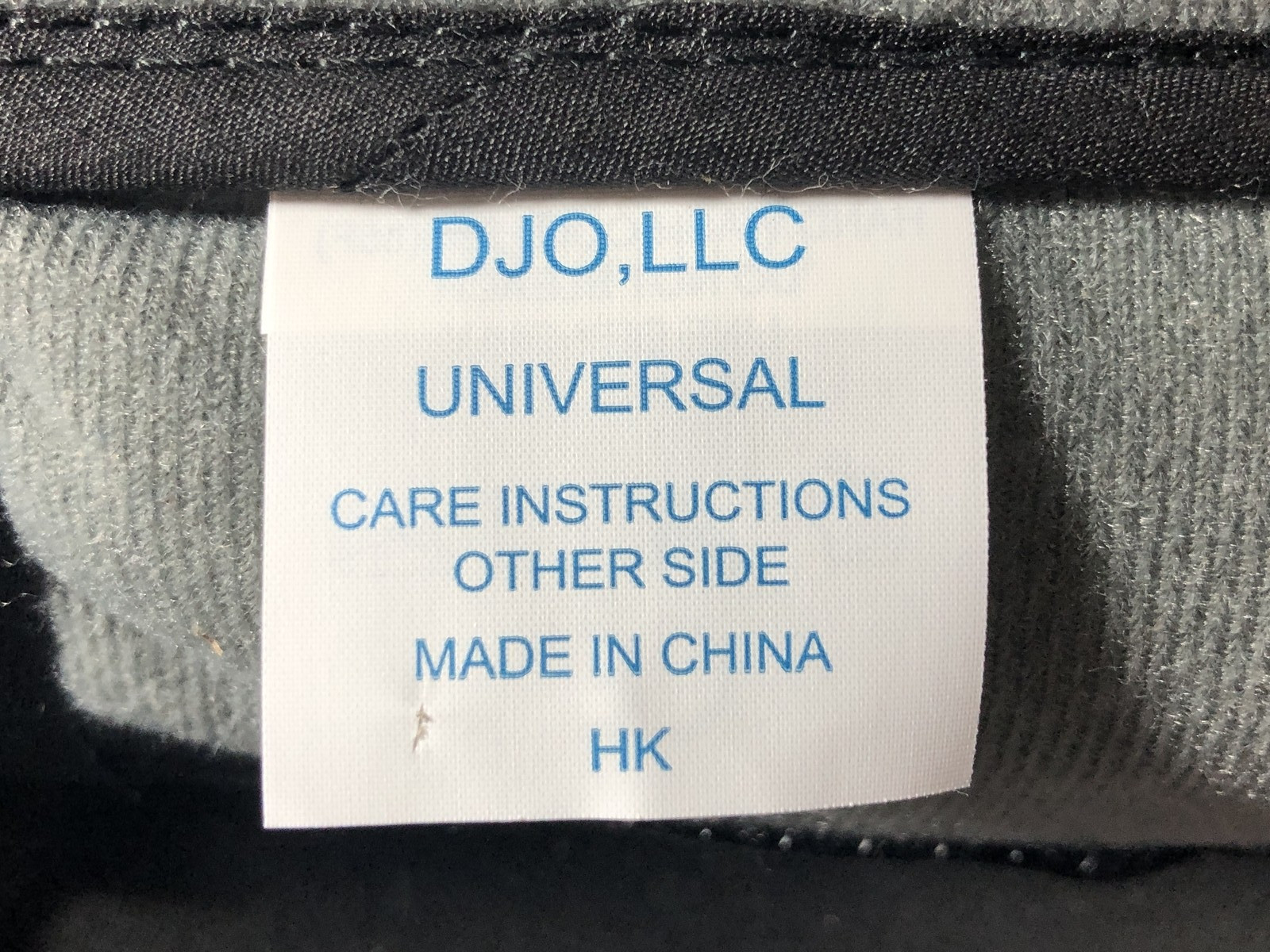 DJO Procare 20″ 3 Panel Knee Splint Gray/Black 79-80020