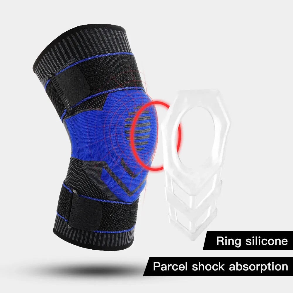 Gel Knee Sleeve Compression Brace Support For Sport Joint Pain Arthritis Relief