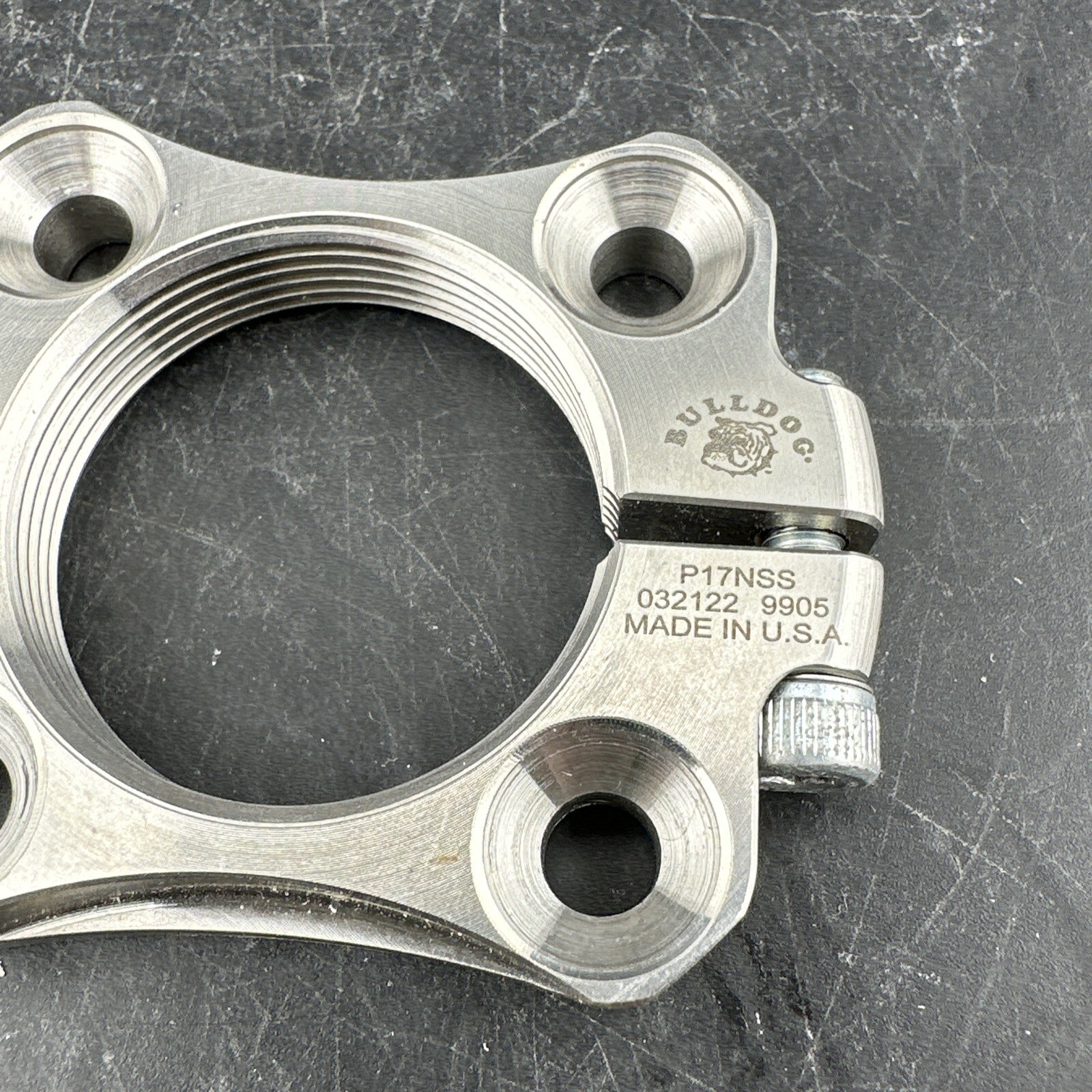 Bulldog, Prosthetic, Part, Component, Adapter P17NSS. ￼perfect Condition