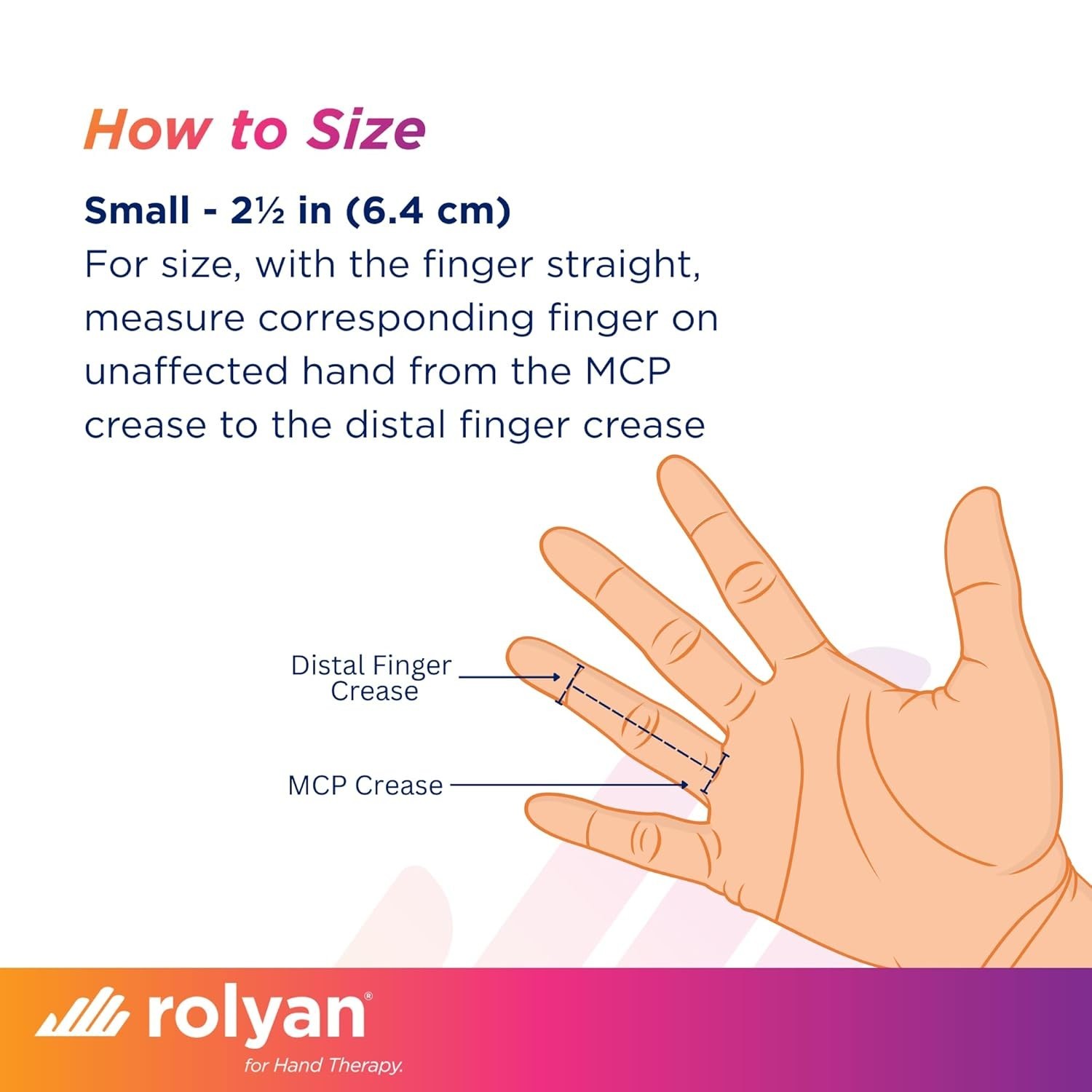 Rolyan Sof-Stretch Finger Extension Splint, Black, Finger Medium Black – 1 Pack