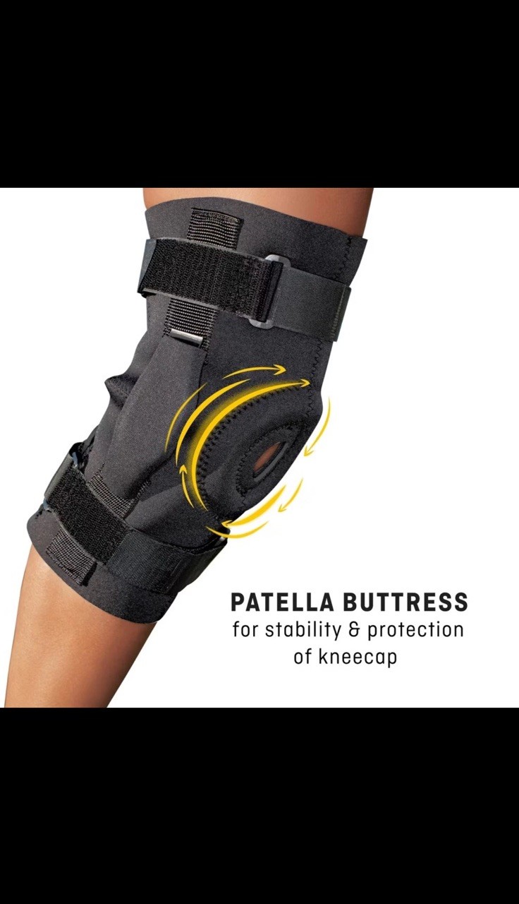FUTURO Hinged Knee Brace Adjustable size – 1ct NEW OB