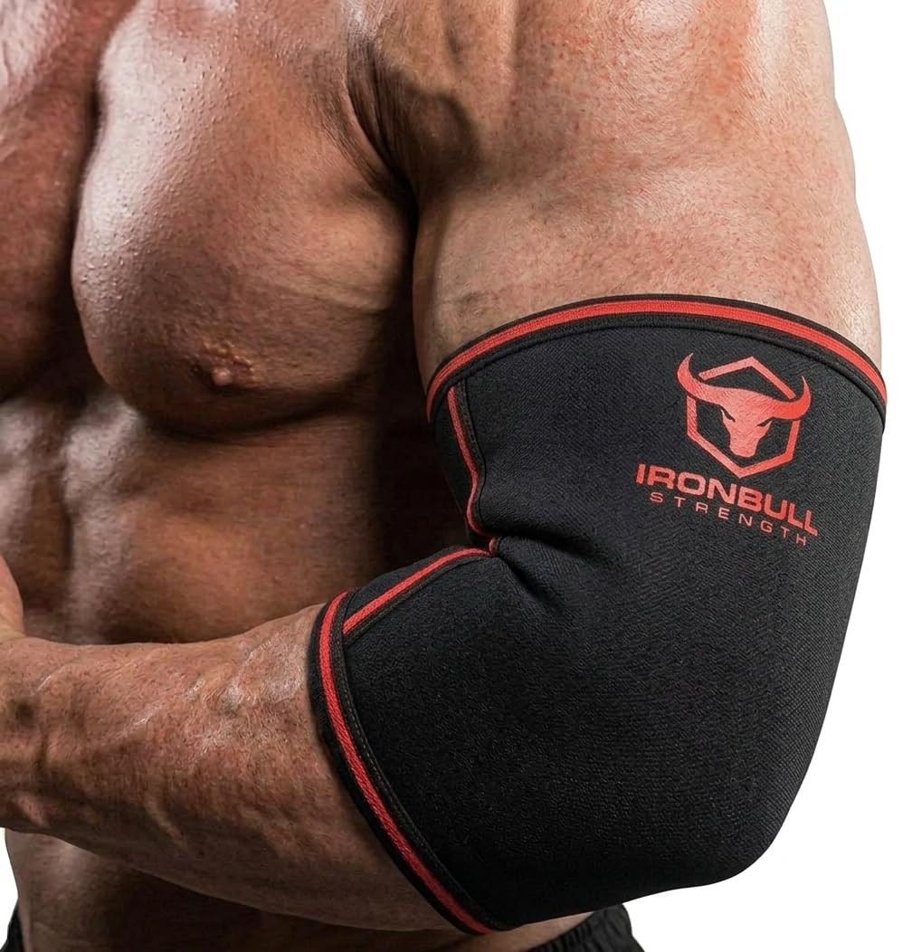 Iron Bull Strength Elbow Sleeves 5mm (1 Pair) – High Performance Elbow Sleeve