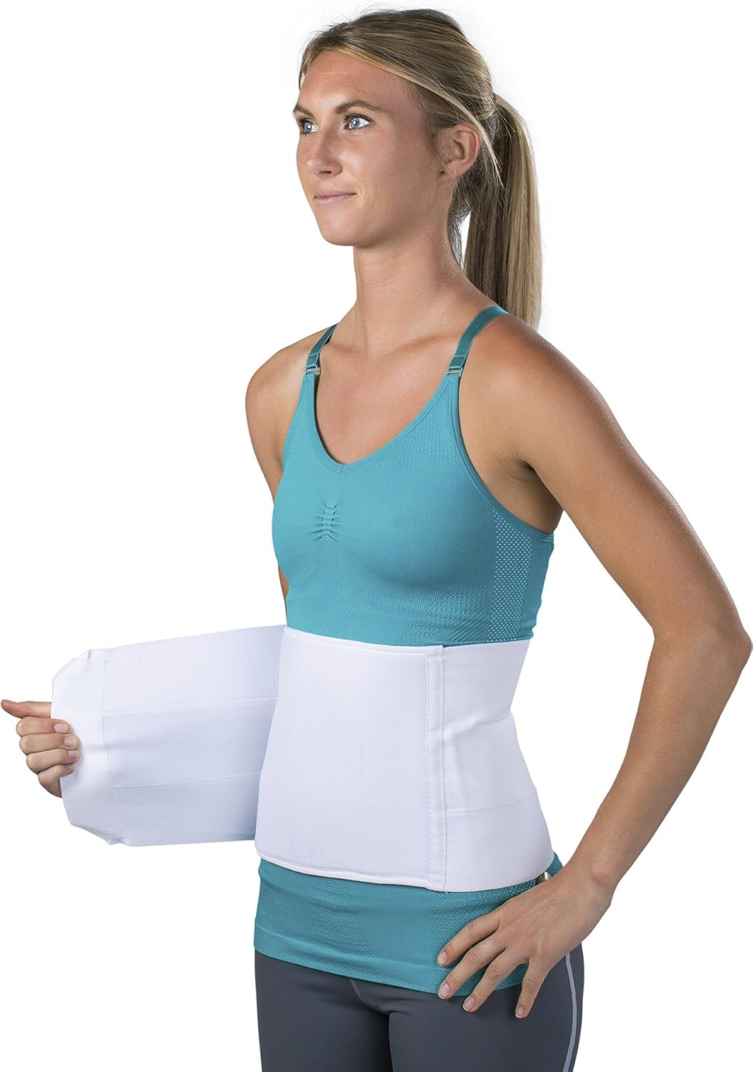 Procare Premium Panel Elastic Binder – 12″ 4-Panel – Universal -45″ – 62″, Mediu