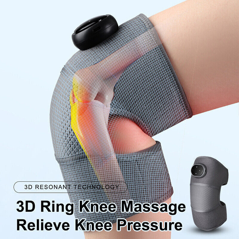 Knee Massager w/ Heat and Vibration, Knee Heating Pad for Arthritis with Massage