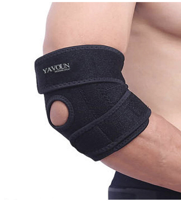 Elbow Brace, Adjustable Tennis Elbow Support Brace, Great For Sprained Elbow s/m