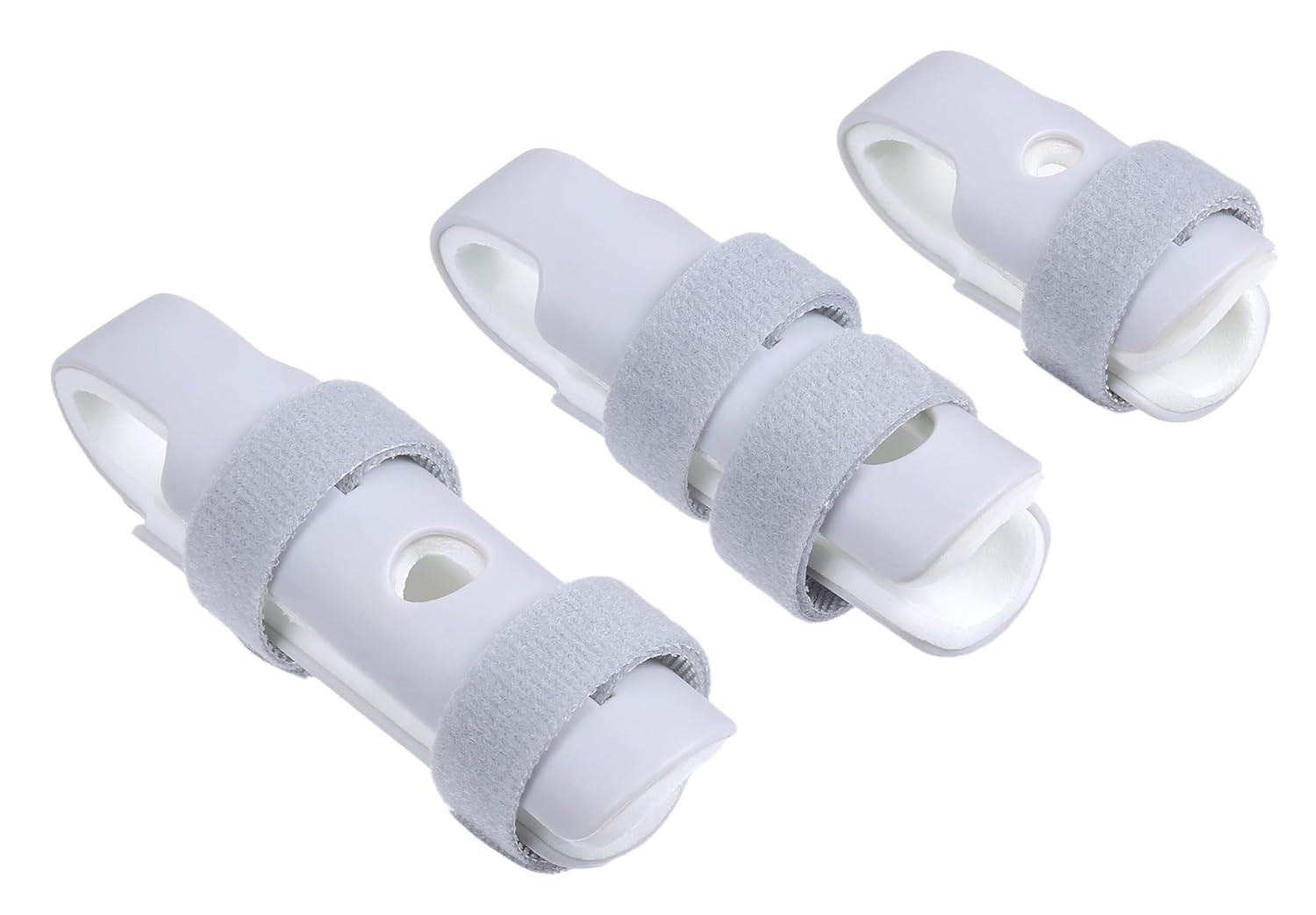 Finger Splint, 3pcs Finger Brace Joint Stabilizer | for Arthritis Broken Fing…