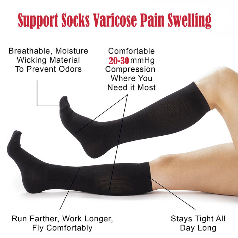 3Pairs Soothe Relieve Compression Socks Men Women Neuropathy Compression Socks