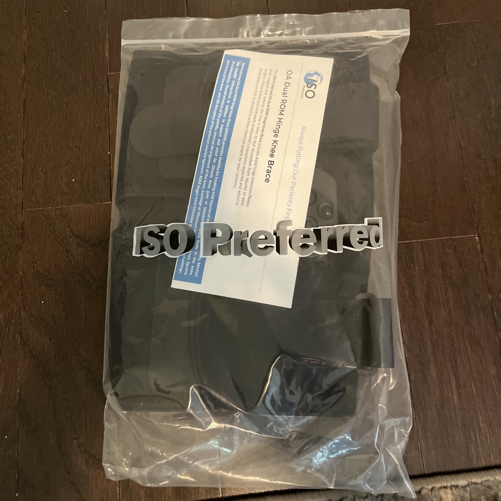 ISO Preferred ISO-KN209 Dual Hinge Knee Brace